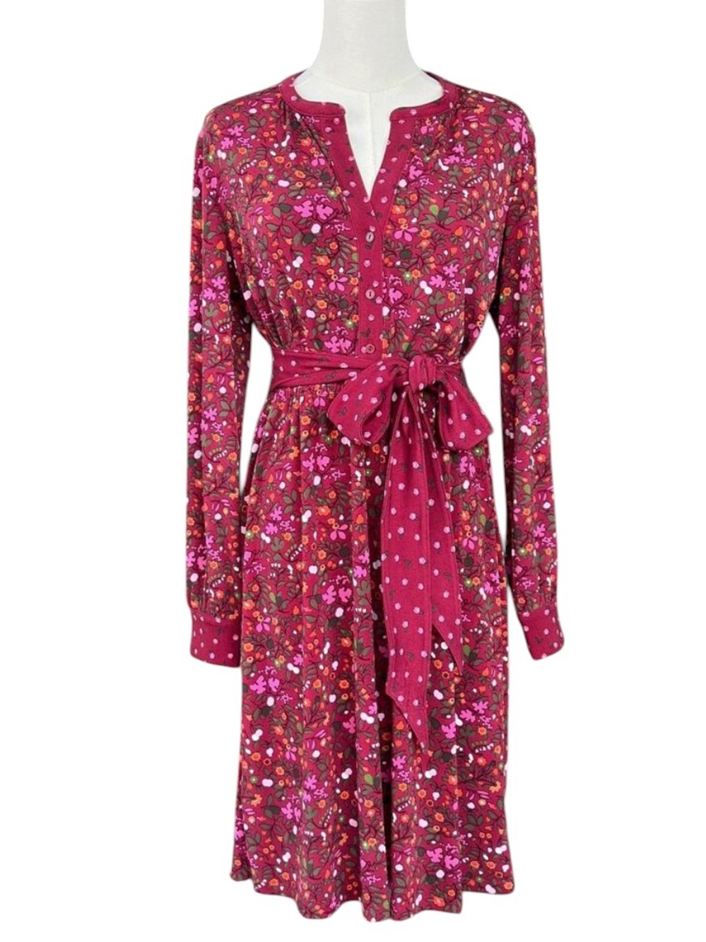 Talbots Floral Dress Size S Multicolor
